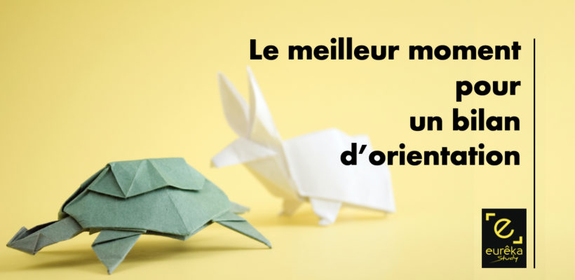 Le lièvre et la tortue partir tôt pour son bilan d'orientation